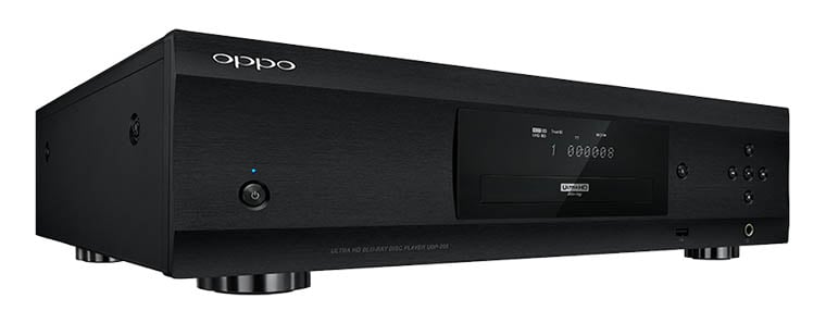 Высококачественный проигрыватель Blu-Ray   Оппо УДП-205   обеспечивает наилучшее качество звука и изображения